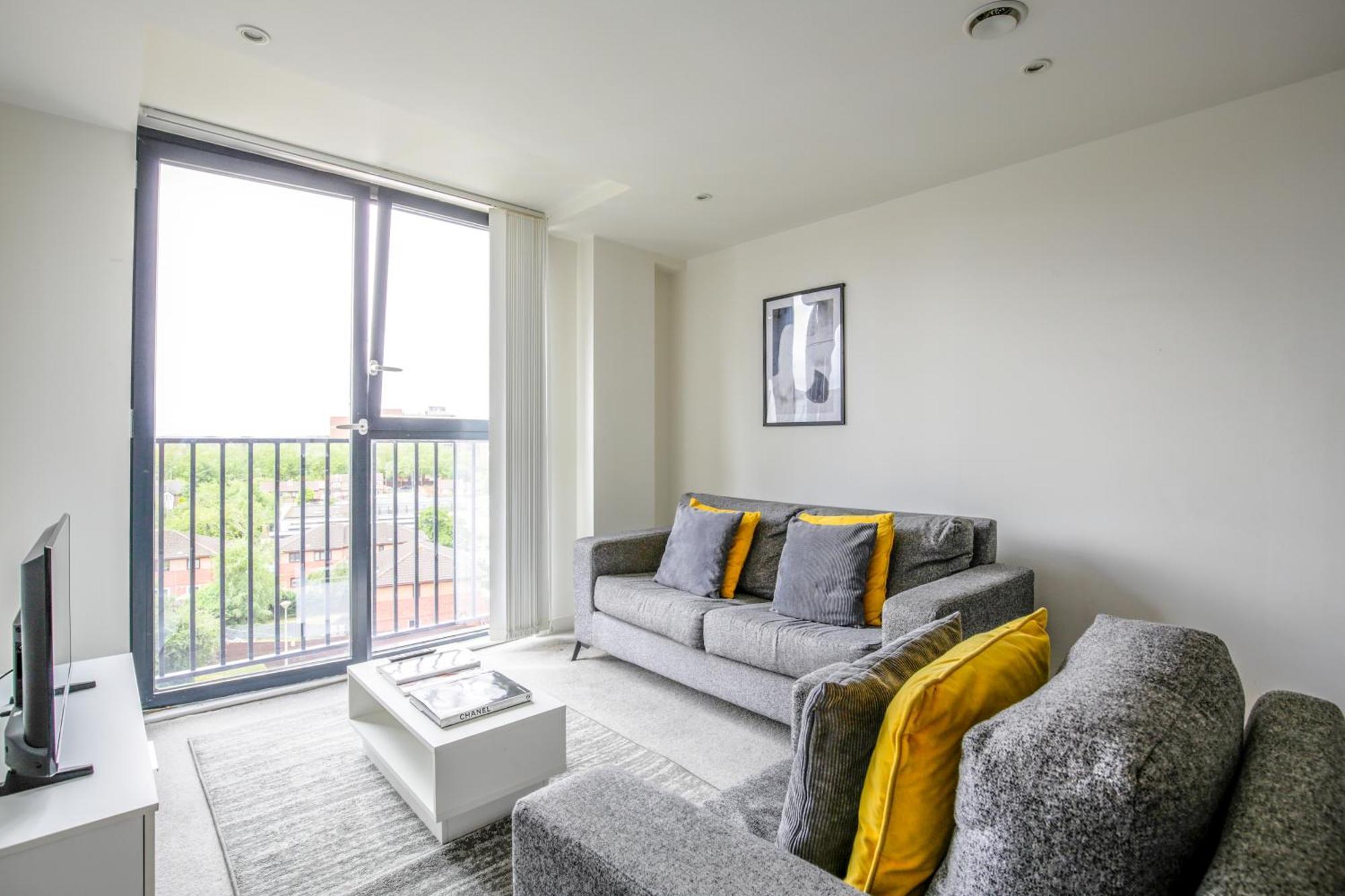 Excellent City Centre Apartment With Juliet Balcony By Bold Apartments Liverpool Exteriör bild